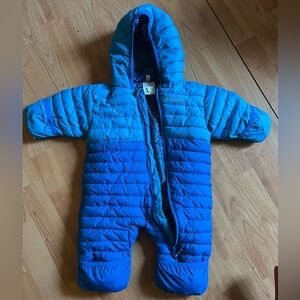 Blue Columbia Puffer Snowsuit